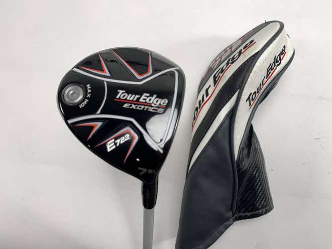 Tour Edge Exotics E722 7 Fairway Wood 21* Air Speeder 40 40g Senior RH HC