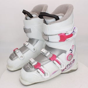 Tecnica JT3 Junior Ski Boots - Size 6.5 / Mondo 24.5 Used