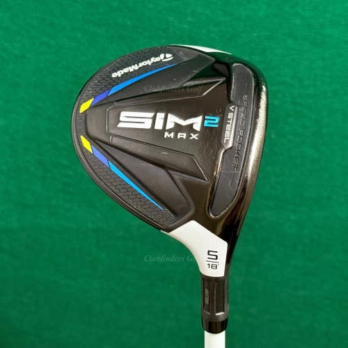 TaylorMade SIM 2 MAX 18 5 Fairway Wood Atmos Tour Spec 7X ExStiff