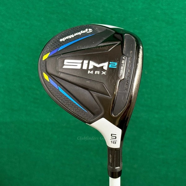 TaylorMade SIM 2 MAX 18 5 Fairway Wood Atmos Tour Spec 7X ExStiff