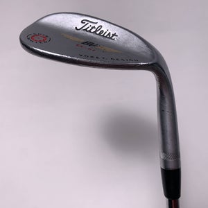 Titleist Vokey Spin Milled Chrome 2009 Lob Wedge LW 64* 7 Wedge Steel Mens RH
