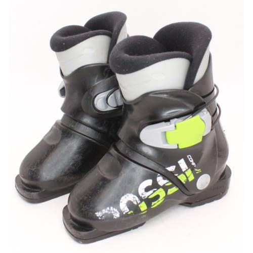 Rossignol Comp J1 Kid's Ski Boots - Size 11.5 / Mondo 17.5 Used