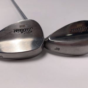 Titleist Vokey Chrome 5615 Wedge Set 56* | 60* Dynamic Gold Wedge Steel Mens RH