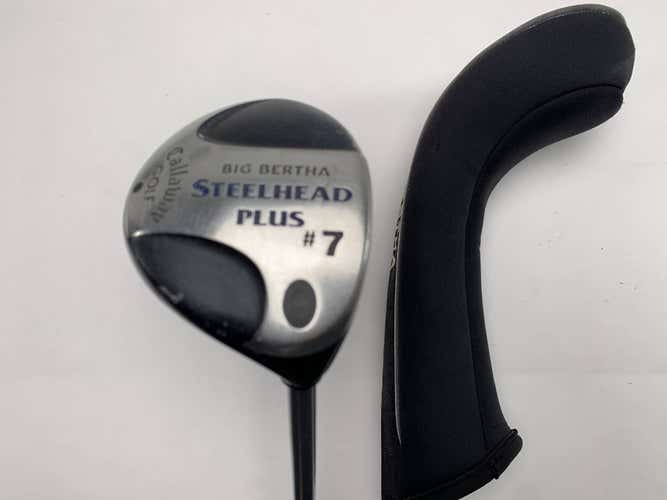 Callaway Steelhead Plus 7 Fairway Wood 21* Steelhead Plus Firm Mens RH HC