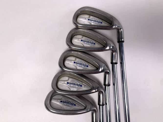 Callaway X-14 Iron Set 7-PW+SW Steelhead Regular Steel Mens RH