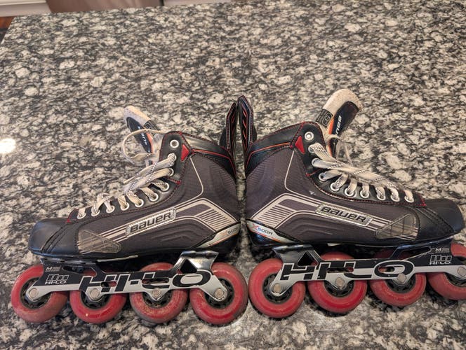 Bauer Vapor X500R Inline Skates Regular Width Size 8 (Used)