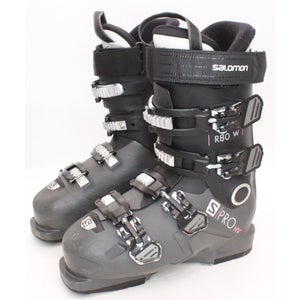 Salomon R80 W Pro HV Women's Ski Boots - Size 6.5 / Mondo 23.5 Used