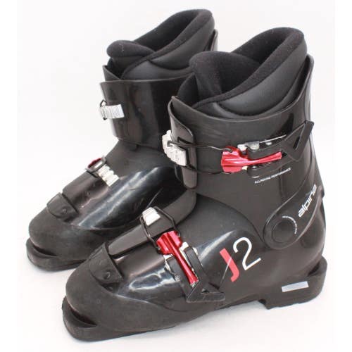 Alpina J2 Kids Ski Boots - Size 2.5 / Mondo 20.5 Used
