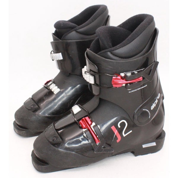 Alpina J2 Kids Ski Boots - Size 2.5 / Mondo 20.5 Used