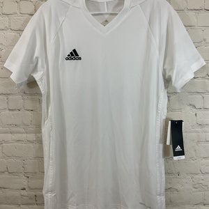Adidas BK5435 Men's TIRO 17 100% Polyester CLIMACOOL Soccer Jersey White Small