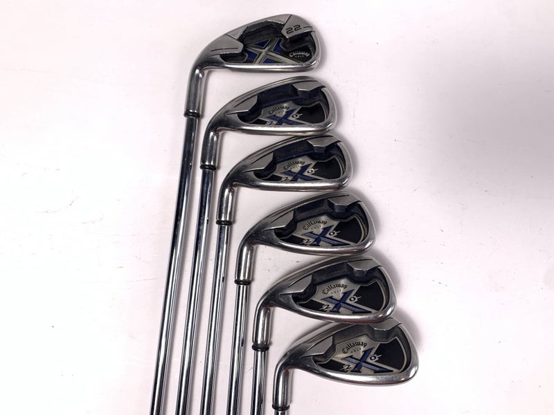 Callaway X-20 Iron Set 5-PW Uniflex Steel Mens LH