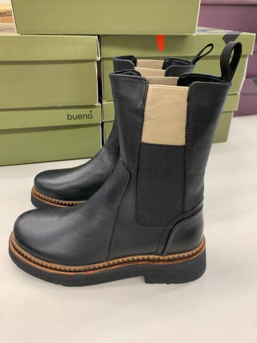 Bueno Footwear Gizelle Black Boot Women's EU 37 38 39 41 B2368 Leather