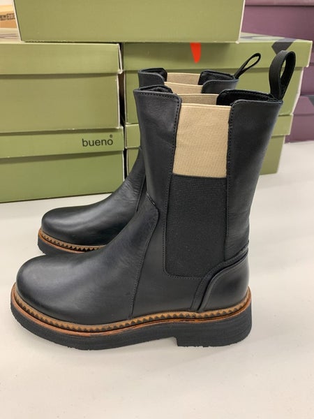 Bueno Footwear Gizelle Black Boot Women's EU 37 38 39 41 B2368 Leather