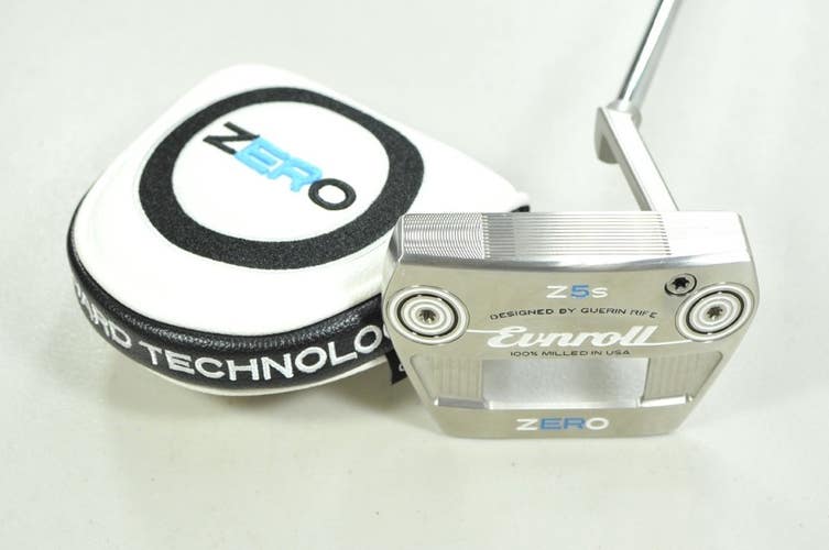 Evnroll ZERO Z5 Satin 34" Putter Right Steel with Head Cover # 201959