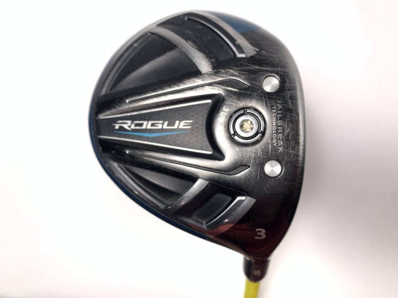 Callaway Rogue 3 Fairway Wood 15* Project X HZRDUS Yellow 6.0 Stiff Mens RH