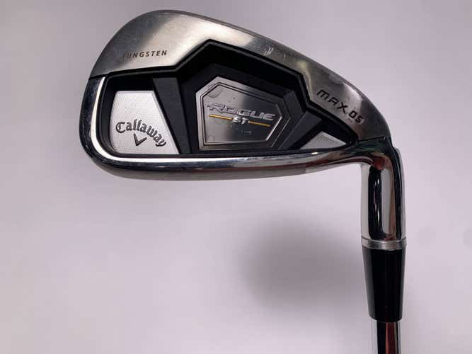 Callaway Rogue ST Max OS Single 7 Iron Fitter 2* Up Elevate MPH Stiff Mens RH