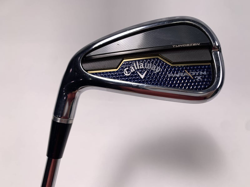 Callaway Paradym X Single 7 Iron Fitter DG Mid S300 Stiff Steel Mens LH