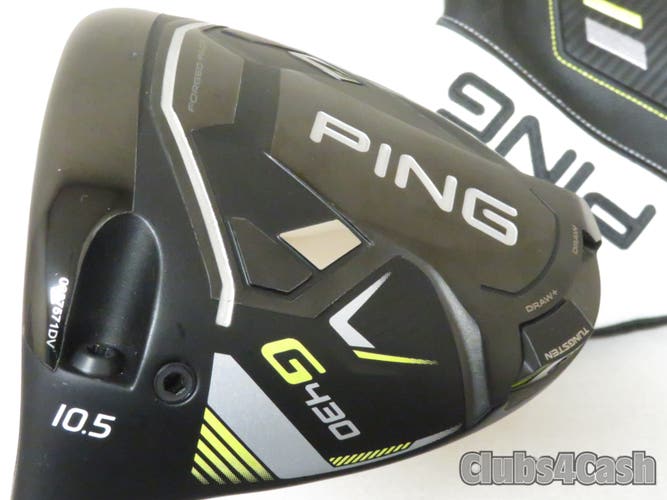 PING G430 SFT Driver 10.5 Alta CB 55 Black SR-Flex SENIOR +Cover  LEFT LH MINT