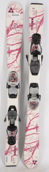 Fischer Vision Joy Kids Skis with Bindings - 100 cm Used