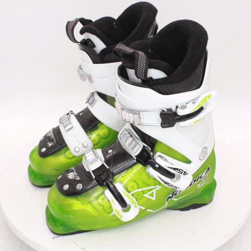 Nordica Team 3 Kids Ski Boots - Size 3.5 / Mondo 21.5 Used