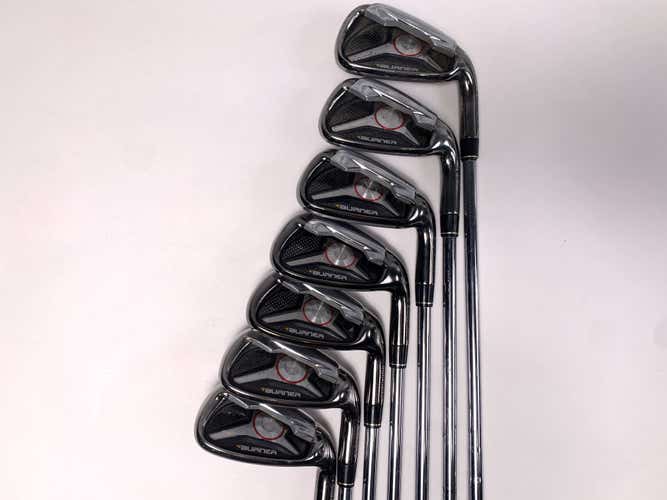 TaylorMade Burner 2009 Iron Set 5-PW+AW Burner Superfast 85g Regular Mens RH