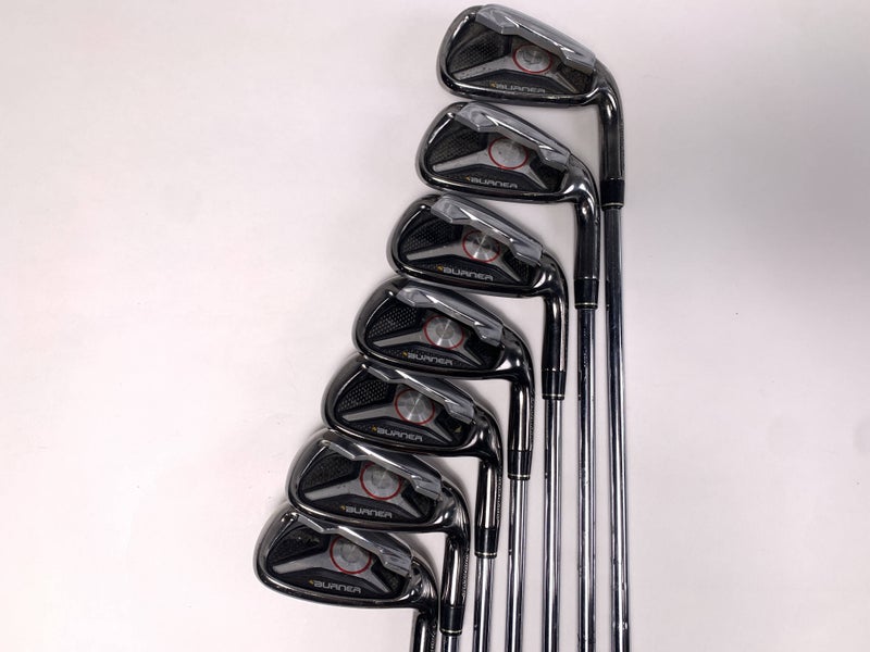 TaylorMade Burner 2009 Iron Set 5-PW+AW Burner Superfast 85g Regular Mens RH