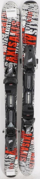 Axis Free Team Kids Skis with Bindings - 100 cm Used
