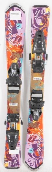 Nordica Infinite Kids Skis with Bindings - 80 cm Used