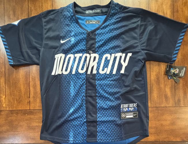 Detroit Tigers City Connect Motor City Kerry Carpenter Adult Medium NWT
