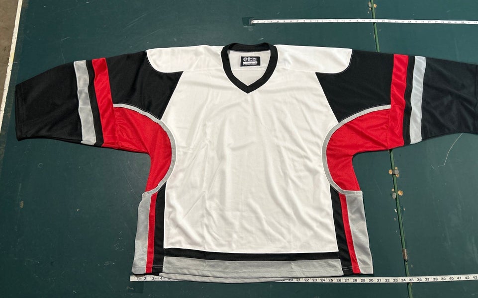 White Goalie Cut Men's Jersey (New)