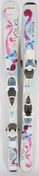 Volkl Chica Kids Skis with Bindings - 110 cm Used