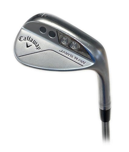 Callaway Jaws Raw 56*/10* S Grind Sand Wedge SteelFiber i95 Stiff Flex