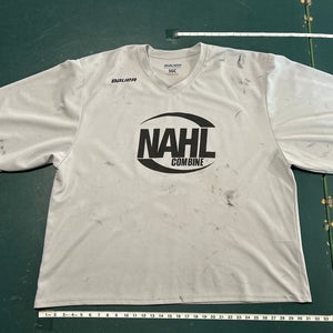 Gray Goalie Cut Men's Bauer Jersey (Used)