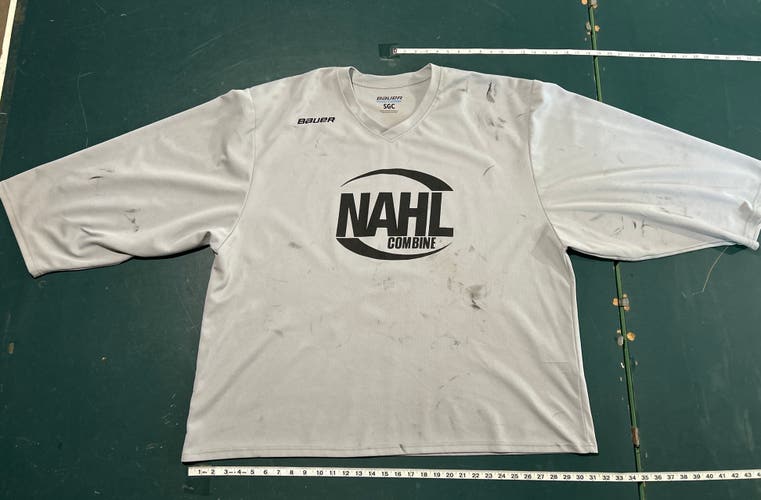 Gray Goalie Cut Men's Bauer Jersey (Used)