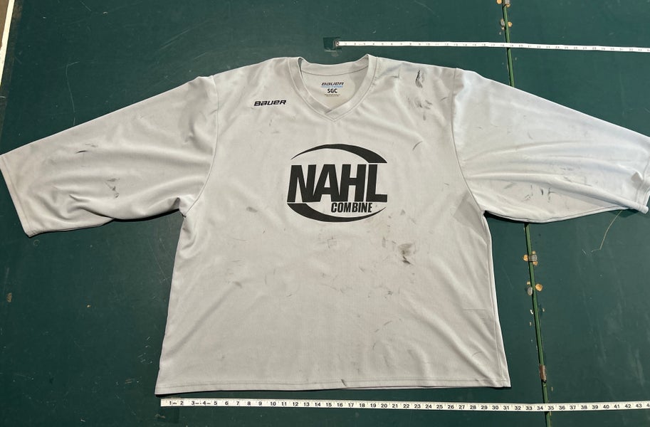 Gray Goalie Cut Men's Bauer Jersey (Used)