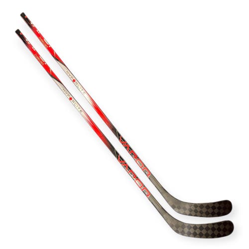 2 Pack - Bauer Vapor Hyperlite 2 Right Handed 65 Flex Hockey Stick P92 Pro Stock - TEAM CANADA (New)