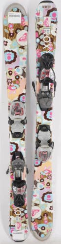 Roxy Flower Girl Kids Skis with Bindings - 100 cm Used