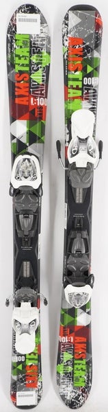 Axis Team Kids Skis with Bindings - 100 cm Used