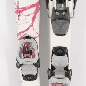 Fischer Vision Joy Kids Skis with Bindings - 90 cm Used