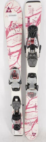 Fischer Vision Joy Kids Skis with Bindings - 90 cm Used