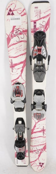 Fischer Vision Joy Kids Skis with Bindings - 90 cm Used
