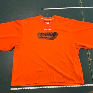 Orange Goalie Cut Men's CCM Jersey (Used)