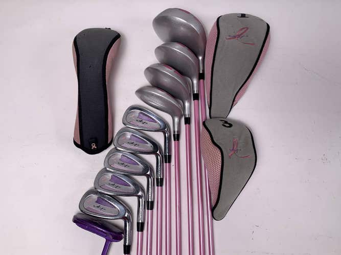 Wilson Hope Club Set Driver 3W 5W 4H 5-9 Putter Hope Ladies RH HC