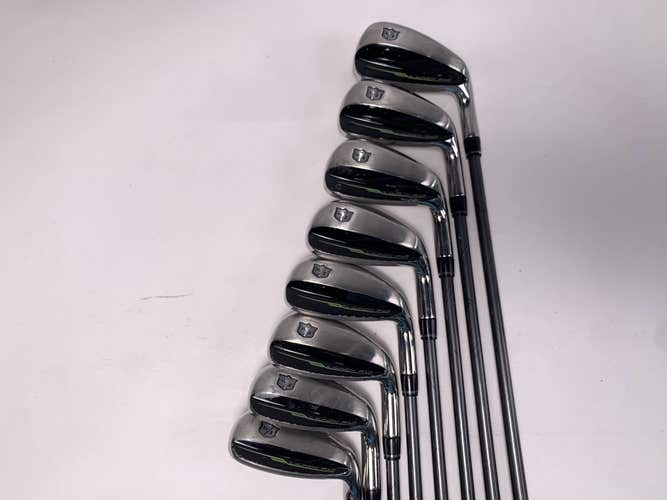 Wilson Launch Pad 2 Iron Set 5-PW+GW+SW Project X Even Flow 5.0 55g Senior RH
