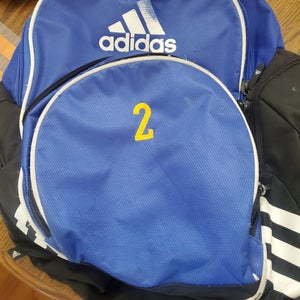 Blue Adult Unisex Large/Extra Large Adidas Backpack (Used)