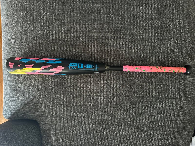 2023 DeMarini Zoa Glitch Composite USSSA Certified Bat (-8) 22 oz 30" (Used)