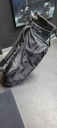 Used Knight 4 WAY Mens Stand Bag Black 11497-C000151747