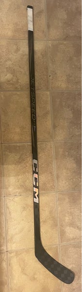 Senior CCM Jetspeed FT7 Pro Left Hand Hockey Stick  Pro Stock (Used)