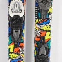 K2 Juvy Twin Tip Junior Skis with Bindings - 129 cm Used