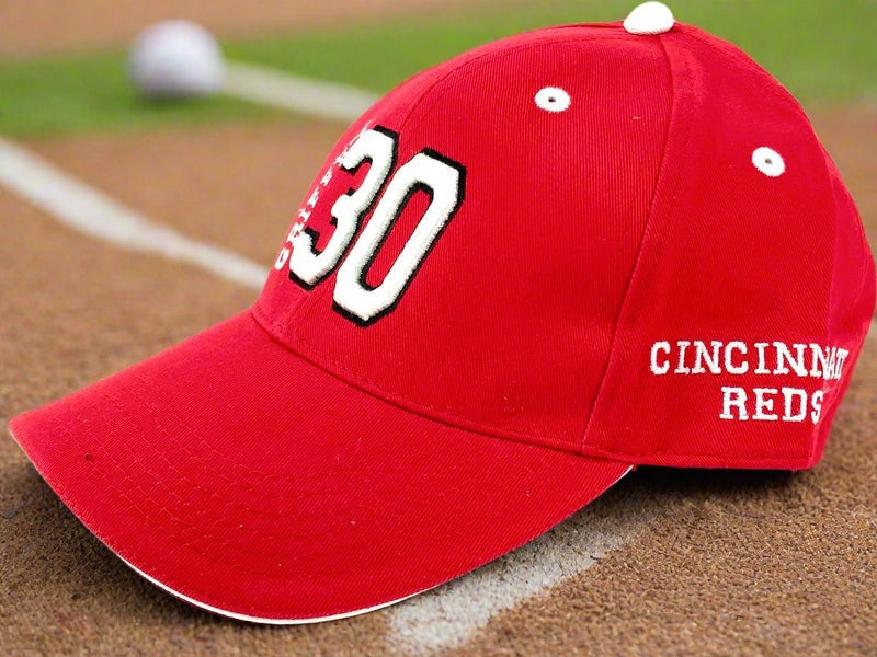 Ken Griffey Jr. #30 Cincinnati Reds MLB Vintage Late '90s NOS Cap (New)